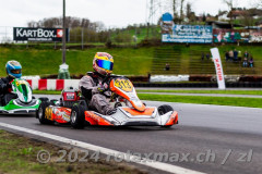 Foto: Zamir Loshi, 01.04.2024, Wohlen AG (CH): Rotax Max Challenge Race 1